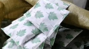 粉末包装机生产线现场